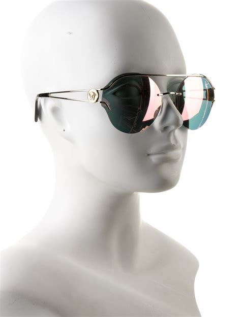 versace mirrored sunglasses